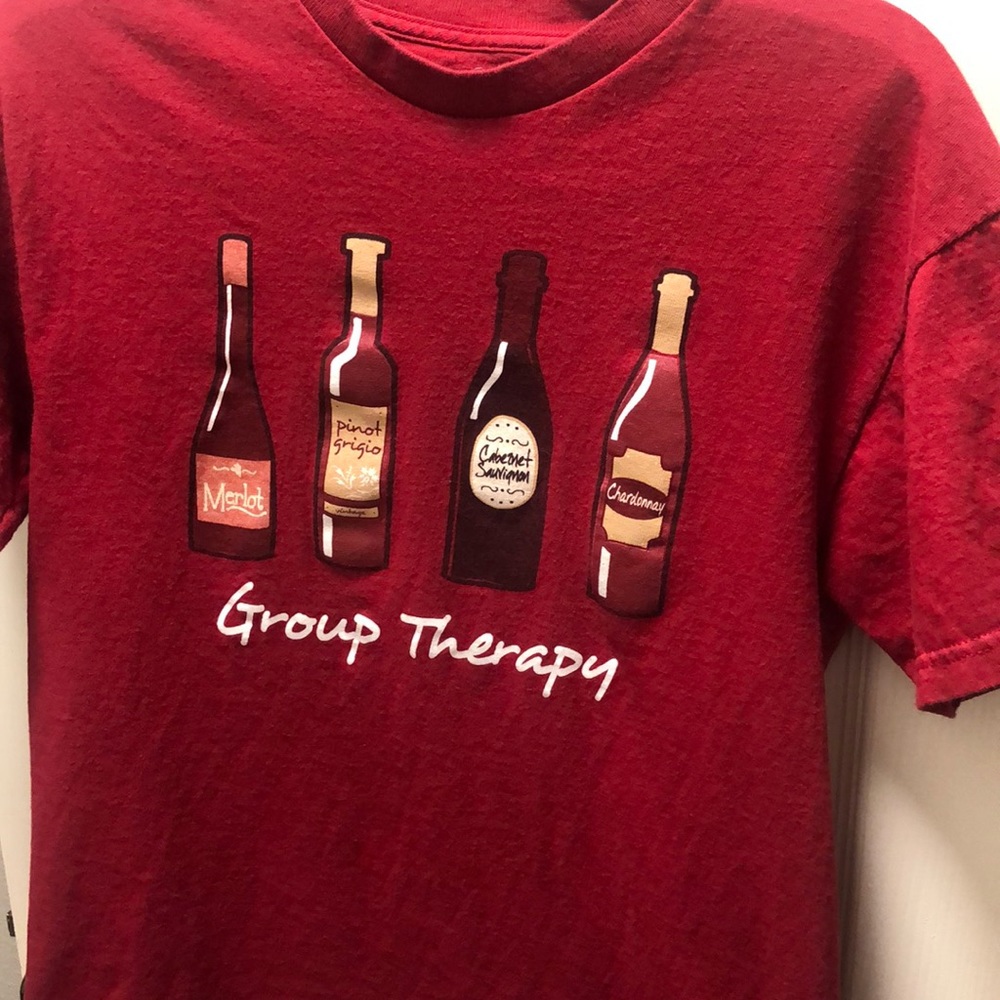 Cute Wine Tee, Size Medium